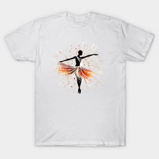 Ballet Dot Art T-Shirt